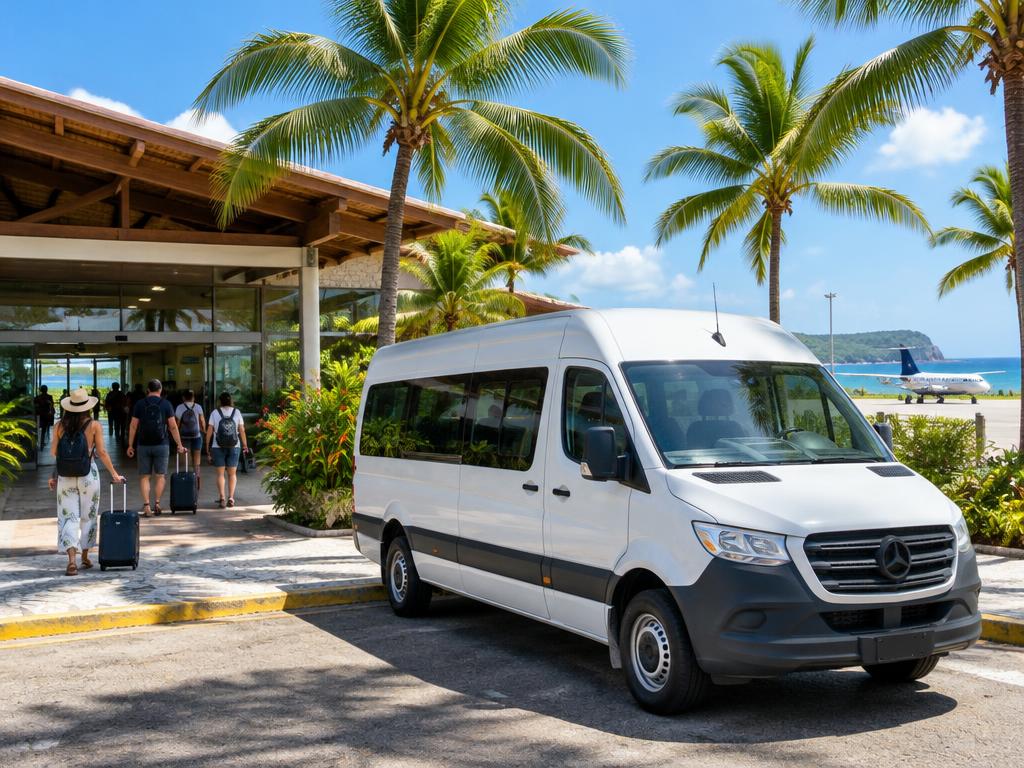 Van de transfer no Aeroporto de Porto Seguro